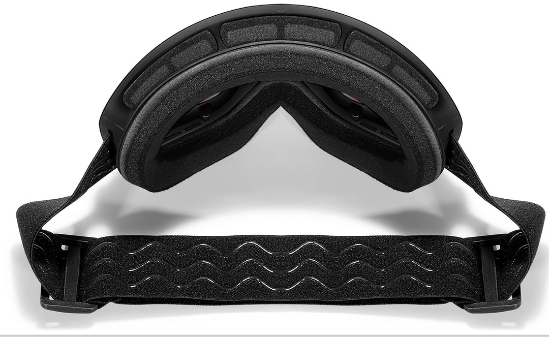 Premium Ski Goggles – Large Comma Spherical Design, Double-Layer Anti-Fog Lens, Winter Cycling & Sled Sports Glasses, Wide Field of View, Suitable for Myopia